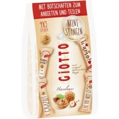 Giotto Haselnuss Mini-Stangen 116G
